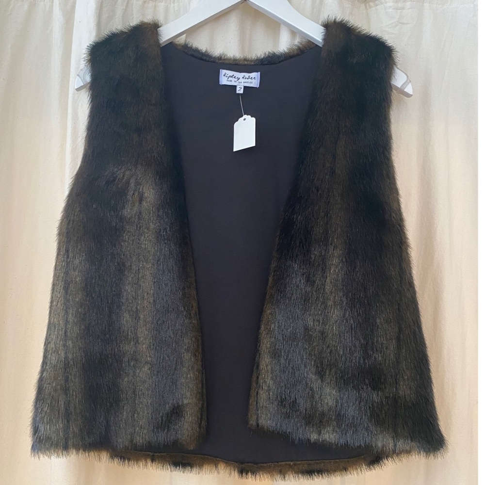 Ripley Rader Faux Fur Vest